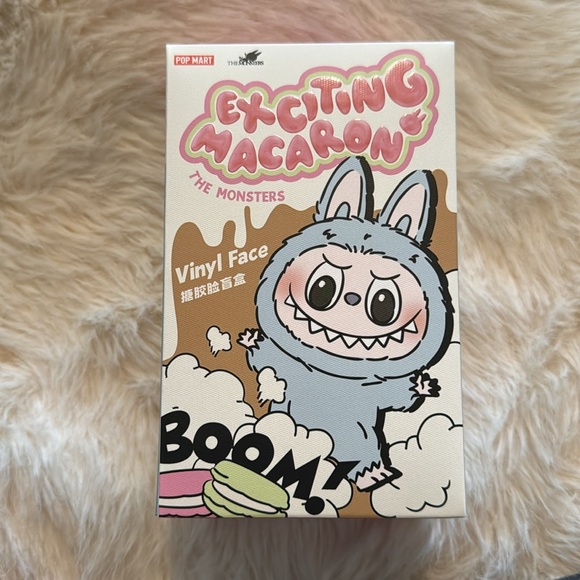 POP MART The Monsters Labubu Exciting Macaron Soymilk - Picture 3 of 9